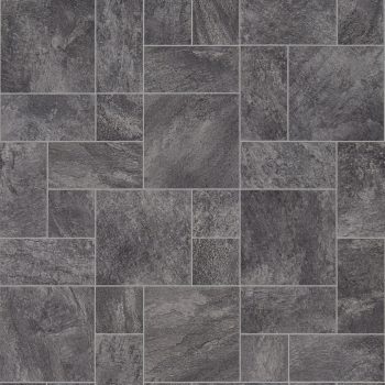 Grey Stone Tile Effect Vinyl Flooring Grey Stone Tile Effect Vinyl Flooring